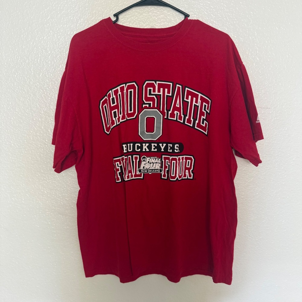 Ohio‎ State Buckeyes NCAA Russell Athletic 2012 Final Four T-Shirt Men's Large